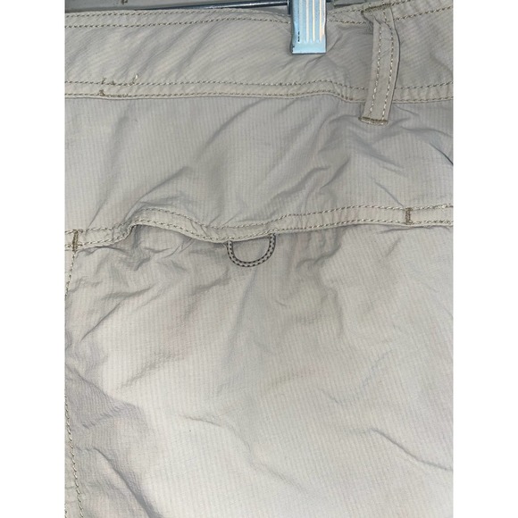COLUMBIA Khaki Women's 16 Hiking Waterproof Capris - Picture 5 of 11
